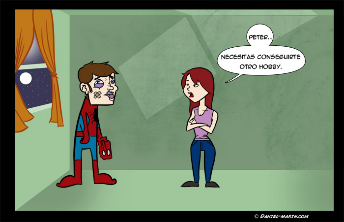 spider man necesita un nuevo hooby