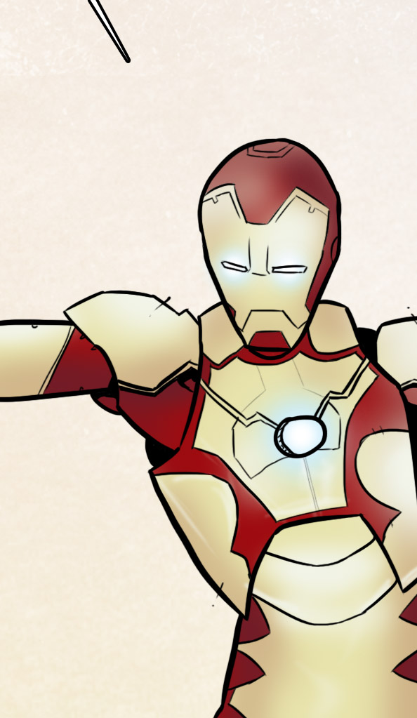 Iron man ora por ti (AKA: el crazy glue de ideas creativas)
