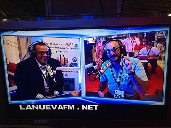 Danii en La Nueva FM en Miami