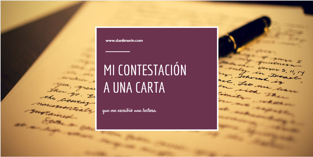 Mi respuesta a un mensaje a una lectora que me escribió hace poco porque su iglesia casi la vuelve atea